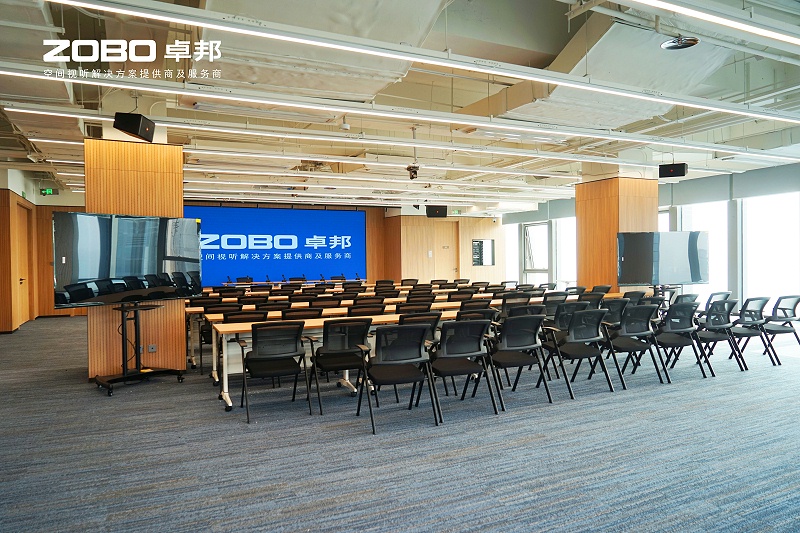 9ZOBO卓邦多功能廳案例 | 豐匯中心空間視聽解決方案及服務